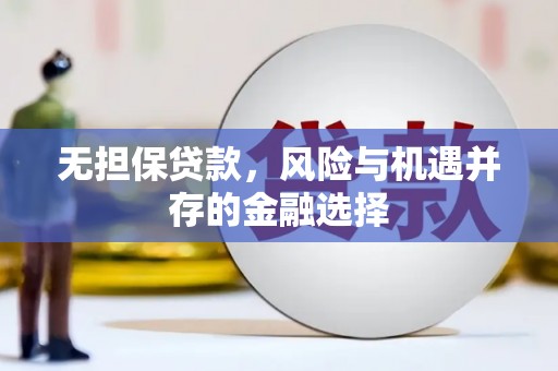 曾都无担保贷款，风险与机遇并存的金融选择