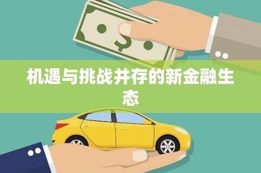 曾都机遇与挑战并存的新金融生态