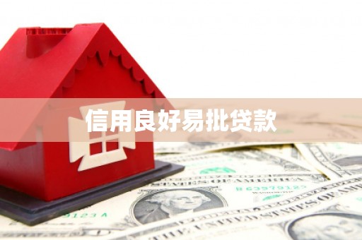 曾都信用良好易批贷款