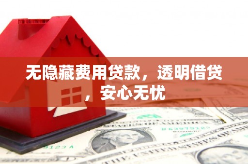 曾都无隐藏费用贷款，透明借贷，安心无忧