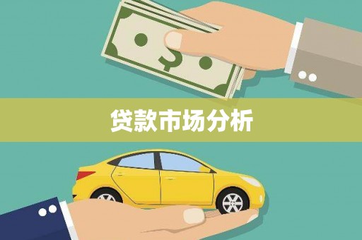 曾都贷款市场分析