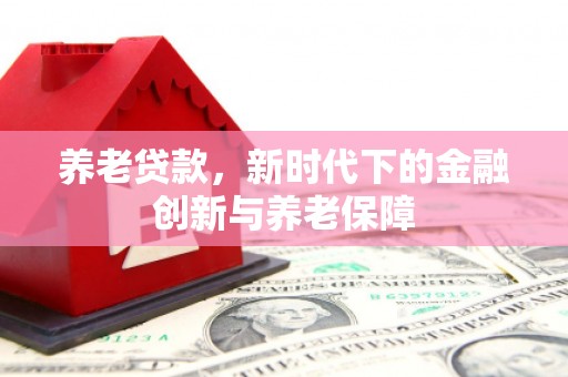 曾都养老贷款，新时代下的金融创新与养老保障