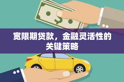 曾都宽限期贷款，金融灵活性的关键策略