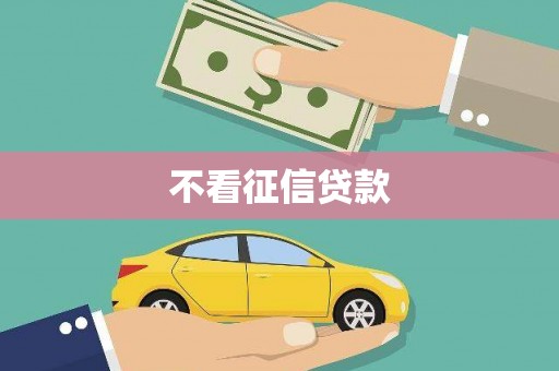 曾都不看征信贷款