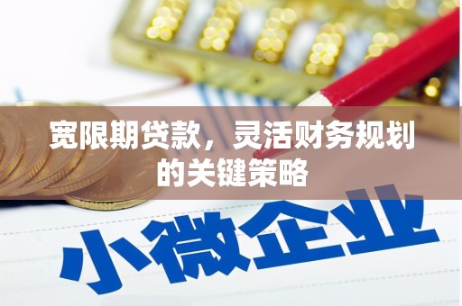 曾都宽限期贷款，灵活财务规划的关键策略
