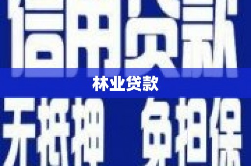 曾都林业贷款