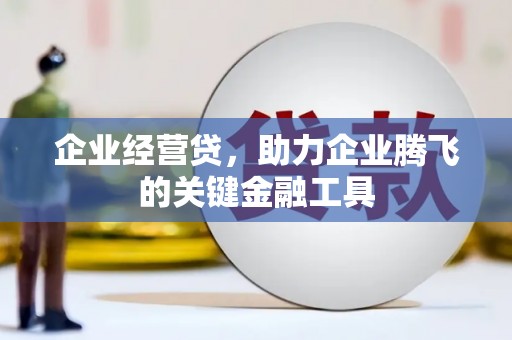 曾都企业经营贷，助力企业腾飞的关键金融工具