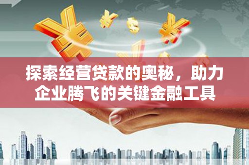 曾都探索经营贷款的奥秘，助力企业腾飞的关键金融工具