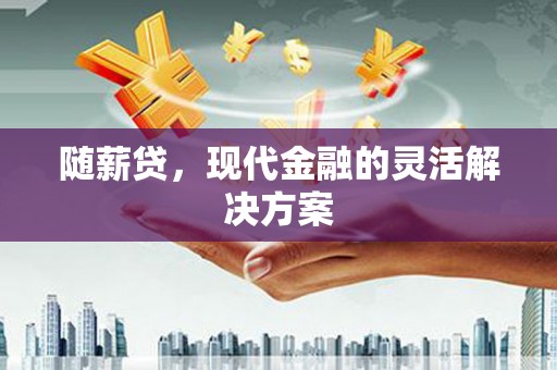 曾都随薪贷，现代金融的灵活解决方案