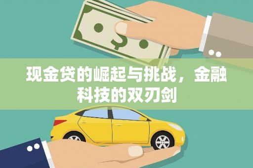 曾都现金贷的崛起与挑战，金融科技的双刃剑