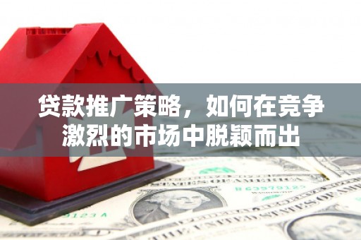 曾都贷款推广策略，如何在竞争激烈的市场中脱颖而出
