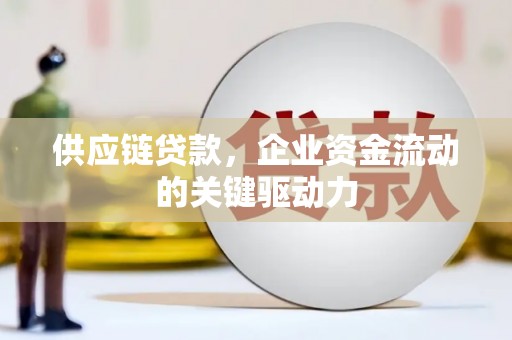 曾都供应链贷款，企业资金流动的关键驱动力