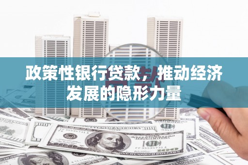 曾都政策性银行贷款，推动经济发展的隐形力量