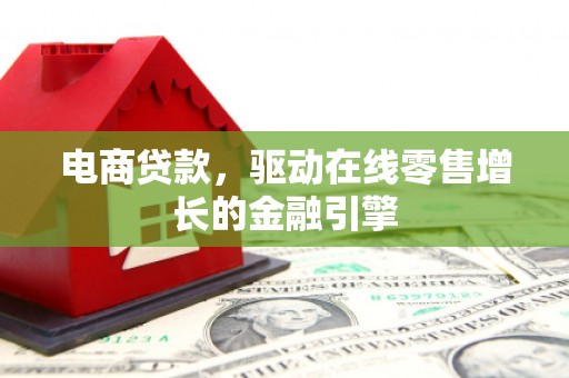曾都电商贷款，驱动在线零售增长的金融引擎