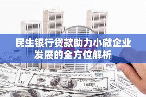 曾都民生银行贷款助力小微企业发展的全方位解析