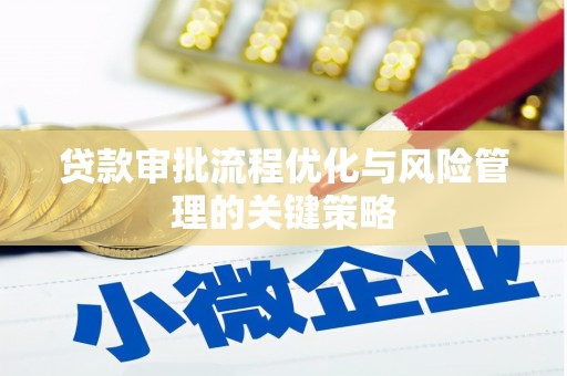 曾都贷款审批流程优化与风险管理的关键策略
