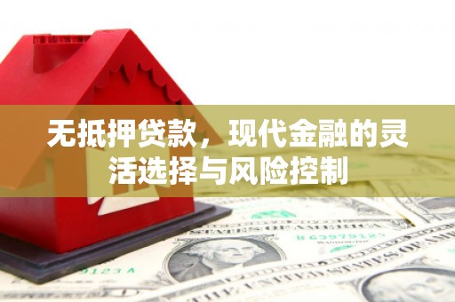 曾都无抵押贷款，现代金融的灵活选择与风险控制
