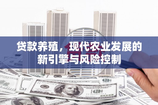 曾都贷款养殖，现代农业发展的新引擎与风险控制