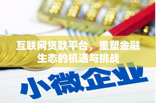 曾都互联网贷款平台，重塑金融生态的机遇与挑战