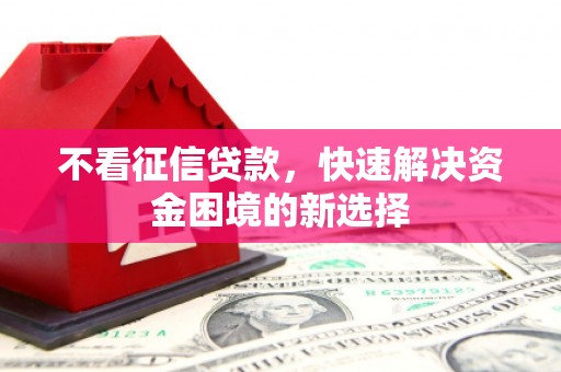 曾都不看征信贷款，快速解决资金困境的新选择
