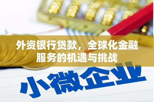 曾都外资银行贷款，全球化金融服务的机遇与挑战