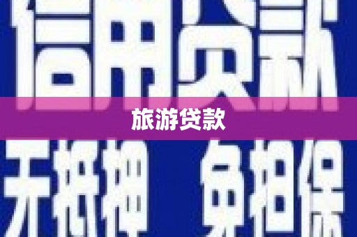 曾都旅游贷款