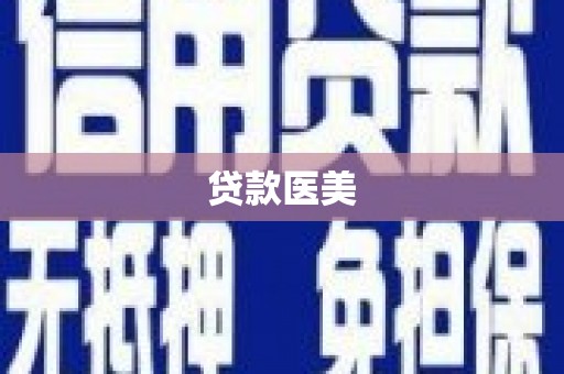 曾都贷款医美