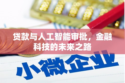 曾都贷款与人工智能审批，金融科技的未来之路