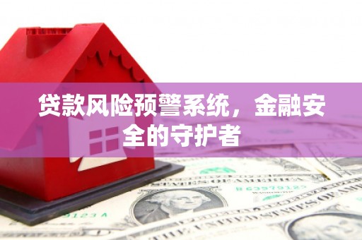 曾都贷款风险预警系统，金融安全的守护者