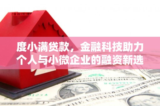 曾都度小满贷款，金融科技助力个人与小微企业的融资新选择