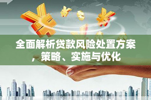 曾都全面解析贷款风险处置方案，策略、实施与优化
