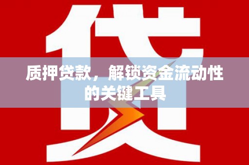 曾都质押贷款，解锁资金流动性的关键工具