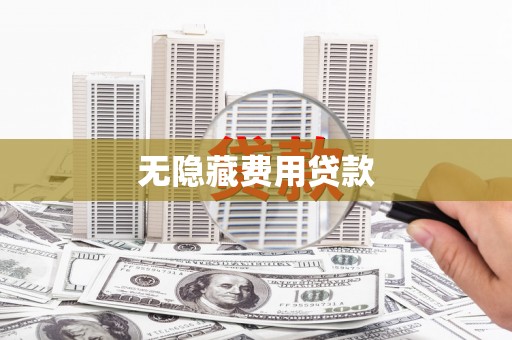 曾都无隐藏费用贷款