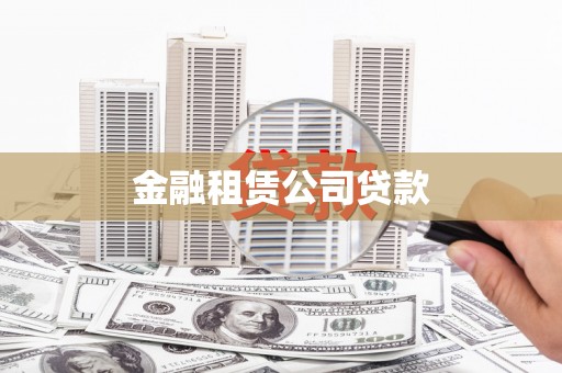 曾都金融租赁公司贷款