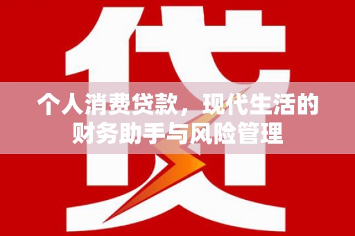 曾都个人消费贷款，现代生活的财务助手与风险管理