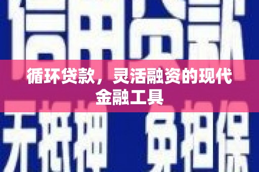 曾都循环贷款，灵活融资的现代金融工具