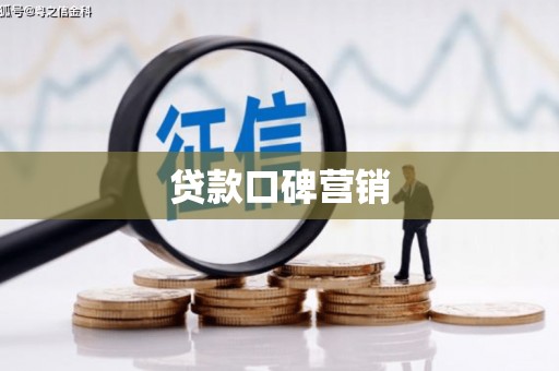 曾都贷款口碑营销