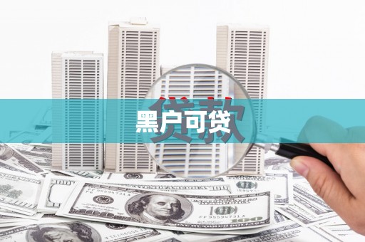 曾都黑户可贷