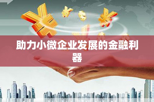 曾都助力小微企业发展的金融利器
