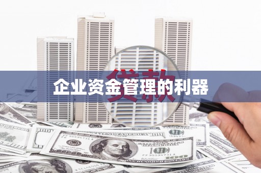 曾都企业资金管理的利器