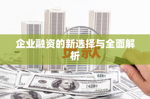 曾都企业融资的新选择与全面解析