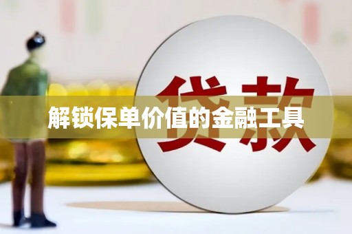 曾都解锁保单价值的金融工具